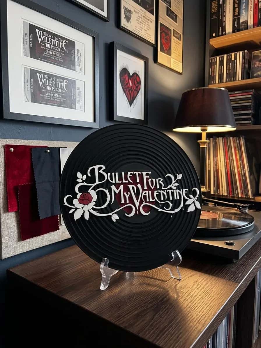 Vinyle décoratif personnalisable en impression 3D | Décoration intérieure | Prénom, citation ou logo | Création unique